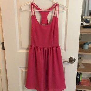 NWT  pink skater dress